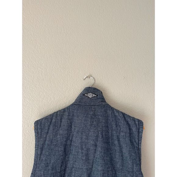 CROOKS & CASTLES Original Troublemakers Embroidered Vest, Gray (M) - Picture 3 of 8